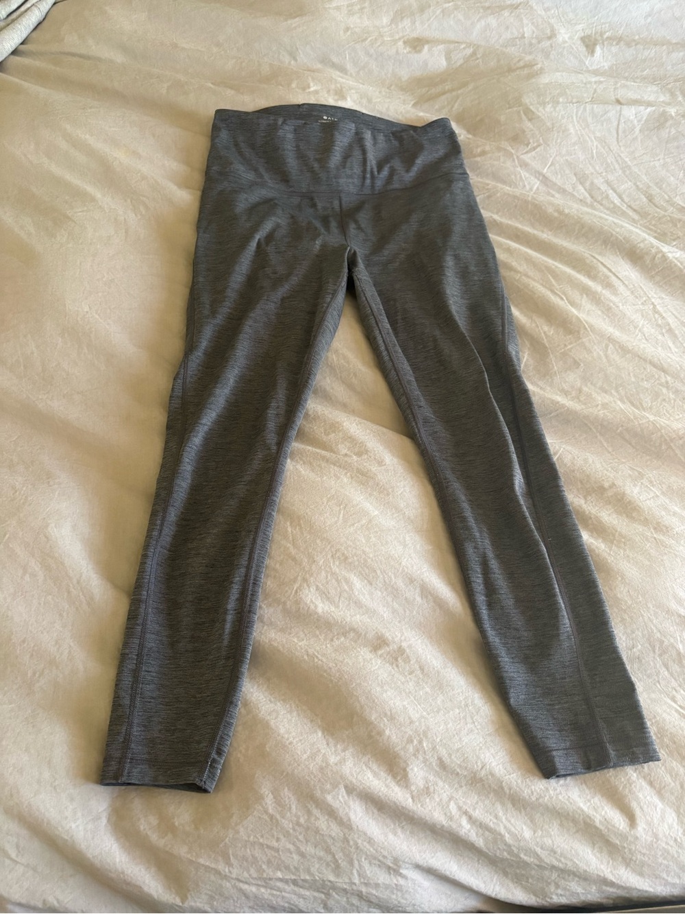 Athleta Heather Charcoal Performance Leggings